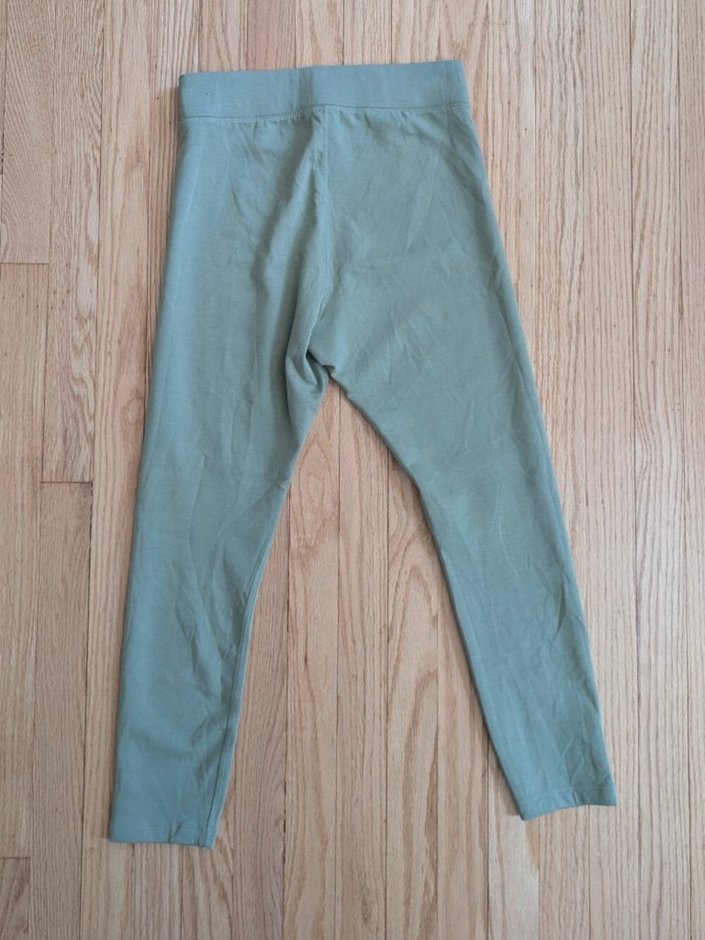 EUC Nike High Waisted 7/8 Medium Leggings cropped ankle running yoga pants Green - Picture 3 of 11